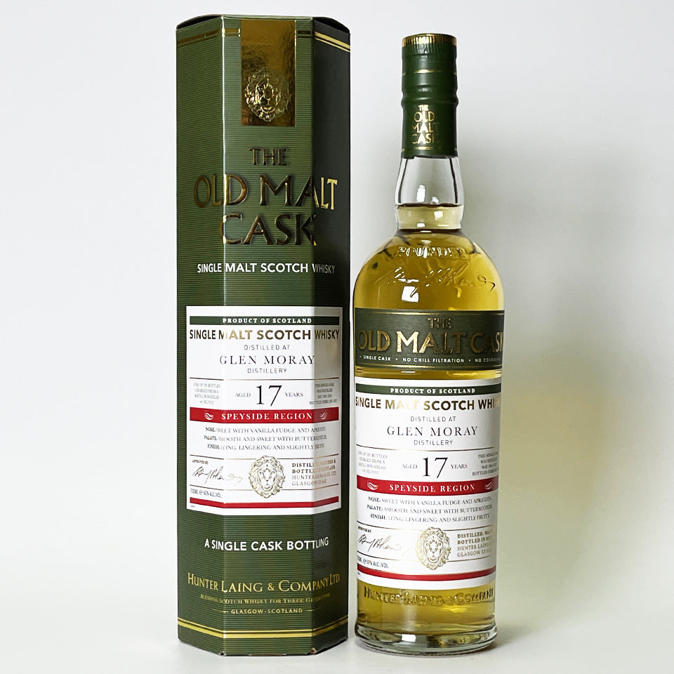 ウィスキー_スペイサイド／THE OLD MALT CASK GLEN MORAY SINGLE CASK（ザ・オールド・モルト・カスク グレン・マレイ シングル・カスク）17年 2004【正規輸入品】